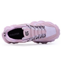 Newly Designed Pink Womens Safety Work Shoes with EVA Soles for Industrial & Sports Activities
