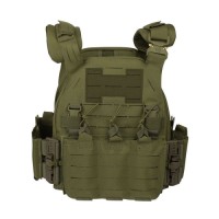 Outdoor molle multi-functional tactical vest, lightweight tactical vest with quick release buckle