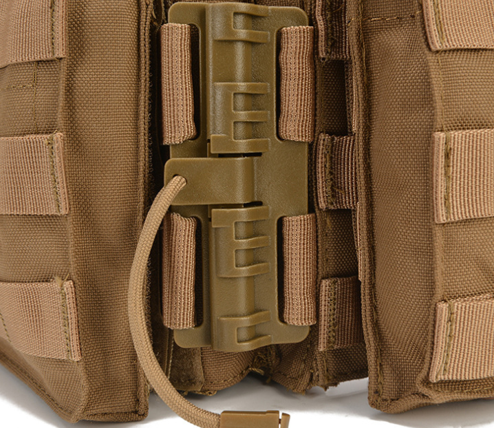 Bone Frog Quick Release Tactical Vest Camouflage Combat Gear for Military Enthusiasts Field Training