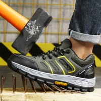 Four Seasons Comfortable Anti-Scratch Work Shoes Wholesale Wear-Resistant Protective Mountaineering Hiking Shoes