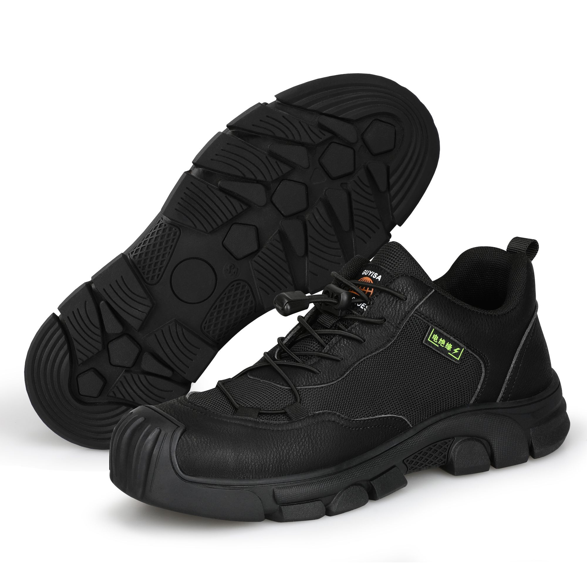 Wholesale Lightweight Safety Shoes with Kevlar Sole Anti-Smash Wear & 10KV Insulated for Warehouse Use