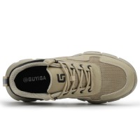 GUYISA Mens Safety Shoes Work Sports Shoes European Standard Steel Toe Safety Shoes
