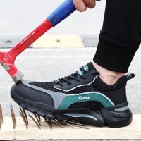 New Fashion Sports Series Safety Shoes Anti-Static and Anti-Puncture with Durable Rubber Outsole for Foot Protection