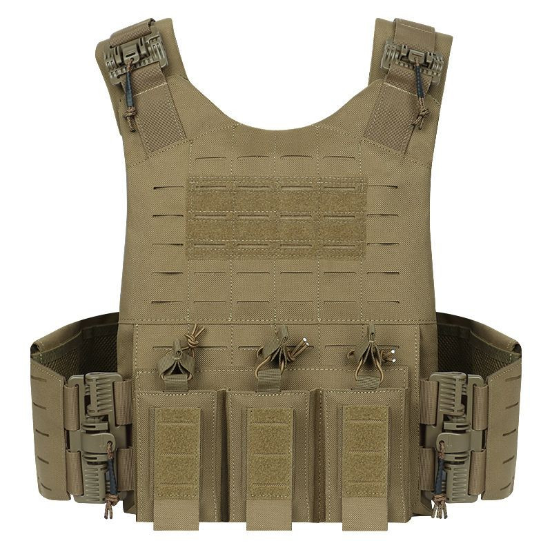 New tactical vest, wear-resistant and breathable Oxford fabric, one-button quick release，functional protective vest