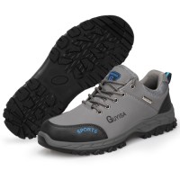Anti Crush Steel Toe Safety Boots Men Waterproof Anti Puncture Construction Industrial