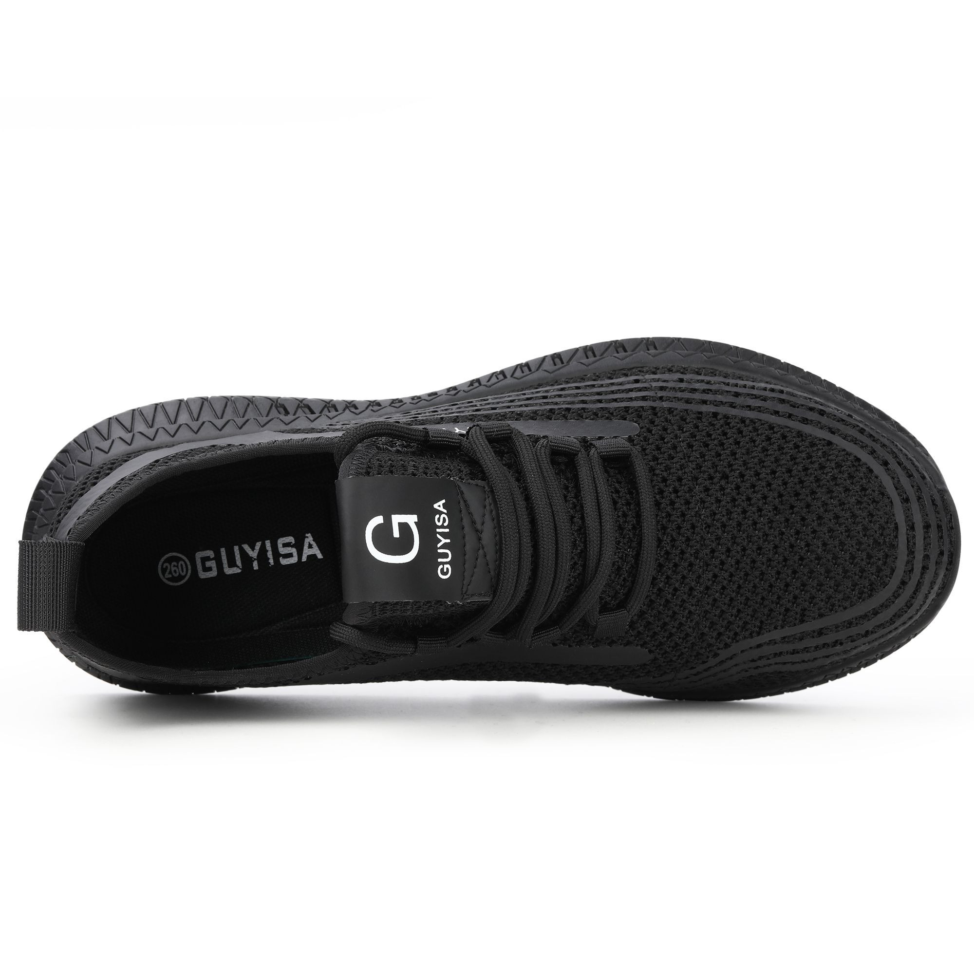 China factory fast delivery workers protection black mesh surface breathable safety shoes CE anti-hit anti-puncture