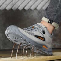 GUYISA Fashion New Factory Direct Sales Breathable Mesh Work Shoes Outdoor Sports Mens Steel Toe Safety Shoes