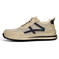 GUYISA High Quality Unisex Industrial Safety Shoes Breathable Suede Upper & Wear Resistant Rubber Sole for Outdoor Usage