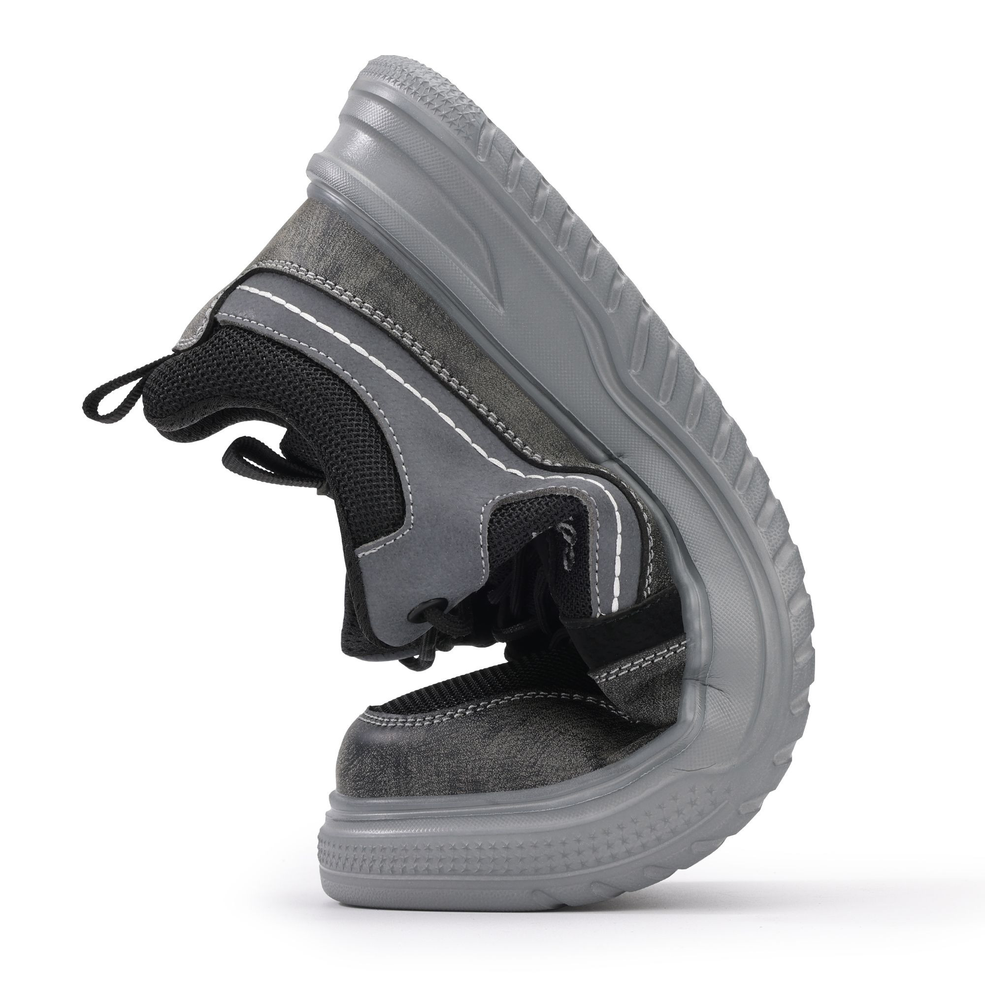 GUYISA Casual-Series Industrial Light Weight Steel Toe Safety Shoes New Fashion Safety Shoes for Men