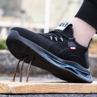 GUYISA Premium Lightweight Steel Toe Safety Shoes for Industrial Work - Breathable PU Anti-Smashing Protection