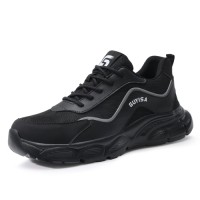 Outdoor Factory Direct Sales Anti-smash and Anti-puncture Safety Shoes High Quality Industrial Safety Shoes for Men