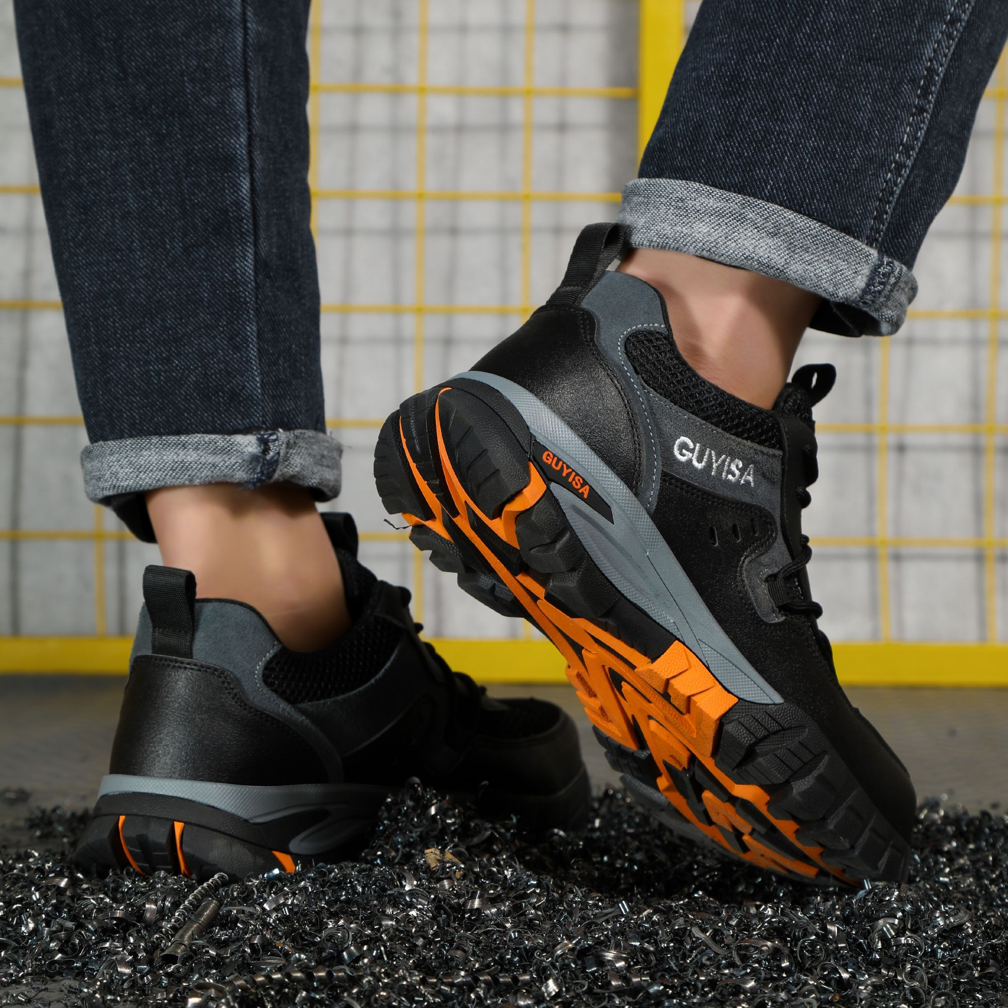 GUYISA Insulation 10KV Electrostatic Discharge Safety Shoes for Electronics, Manufacturing & Static-Sensitive Areas