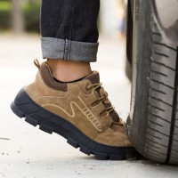 Hot Selling Industrial Protective Breathable Work Boot Casual Trainers Steel Toe Safety Shoes for Men and Women