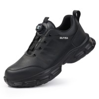 Hot Selling 2025 Anti Smashing Puncture Resistant Steel Toe Safety Shoes for Construction Demolition Site