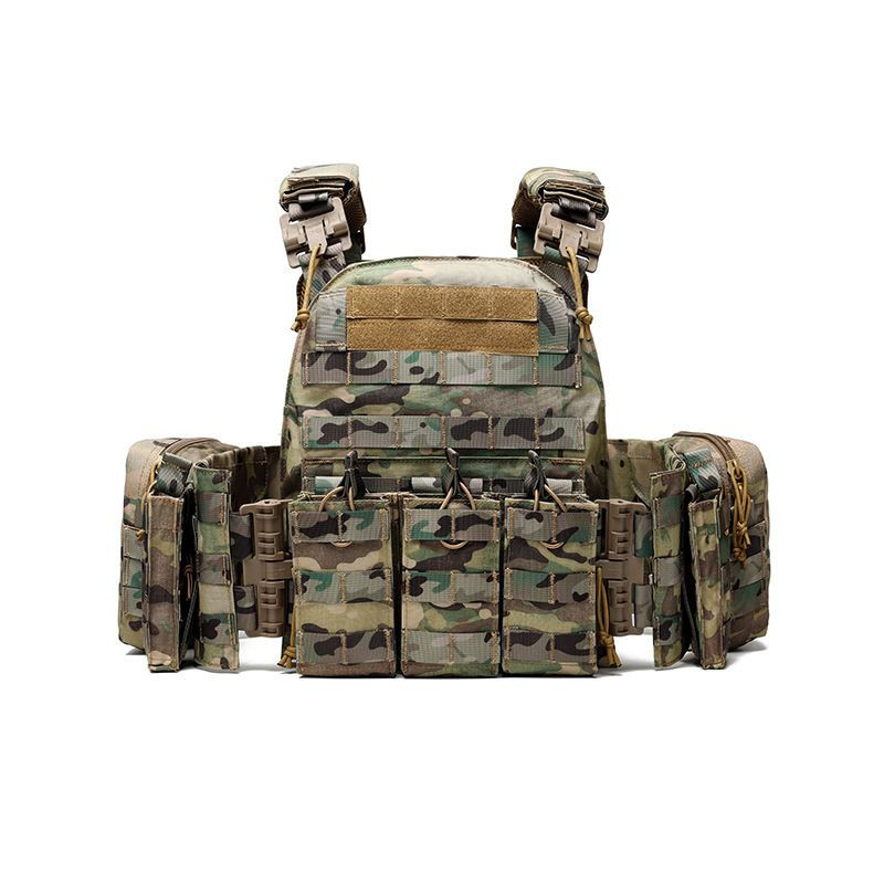 Tactical outdoor enthusiasts, quick disassembly tactical vest, cross-border equipment training, protective board,