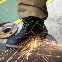 Brand Wholesale High Quality Custom Comfortable Waterproof Work Safety Shoes Men Steel Toe for Construction