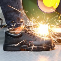 Hot Selling Industrial Cheap Protection puncture resistant safety shoes safety boots for men steel toe