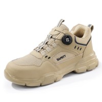 GUYISA Popular Style Puncture & Impact Resistant Anti-Slip Metatarsal Guard Industrial Safety Shoes Footwear