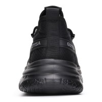 GUYISA Lightweight Breathable Steel Toe Safety Shoes Impact Puncture Proof Logistics Industrial Work