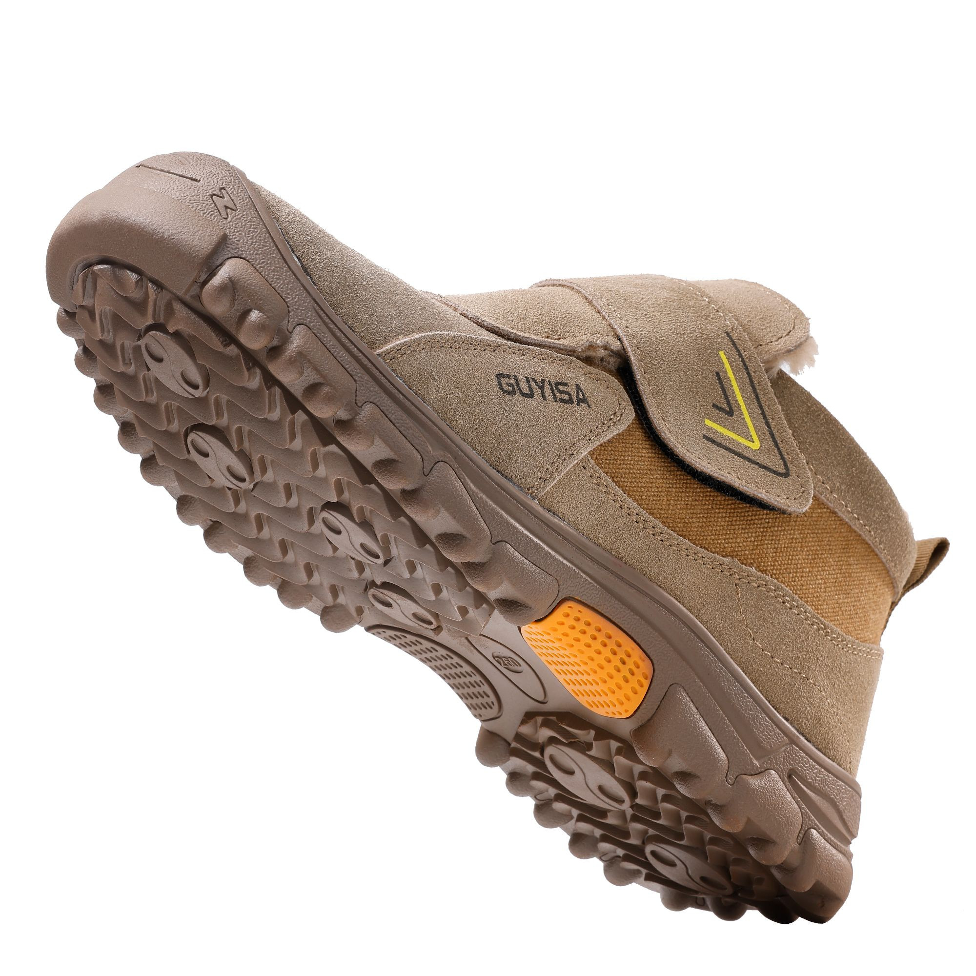 GUYISA Non-Slip and Anti-Ironing Welders Safety Shoes Work Boots for Protective Work Environments
