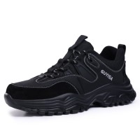 GUYISA Top-Rated 10KV Insulated Safety Shoes - Lightweight Breathable Mesh for Mens Industrial Work