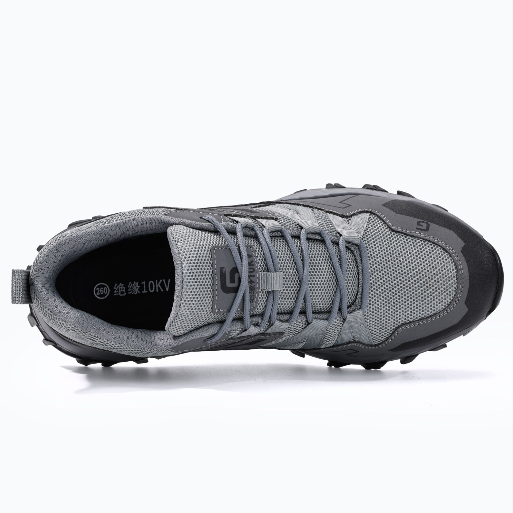 Plastic Toe Safety Shoes Mesh Upper Rubber Outsole Insulation 10KV Puncture-proof Cushioned Plastic Toe Safety Shoes
