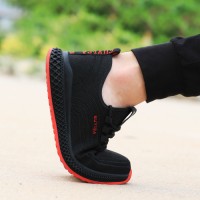 Steel Toe Work Shoes Breathable Working Shoes Women Man Safety Shoes Lightweight Puncture-Proof Safety Boots