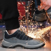 High-Performance Construction Shoes With Eva Sole Non-Slip Comfortable Steel Toe Boots With Kevla