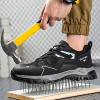 JINGTU Insulated 10KV Anti-puncture Ultra Light Safety Shoes With Rubber and Plastic Sole for Men
