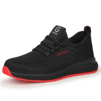 Steel Toe Work Shoes Breathable Working Shoes Women Man Safety Shoes Lightweight Puncture-Proof Safety Boots