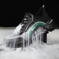 New Fashion Sports Series Safety Shoes Anti-Static and Anti-Puncture with Durable Rubber Outsole for Foot Protection