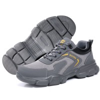 GUYISA Factory Direct Featherweight Drop & Nail Guard Safety Sneakers for Welding & Yard Work