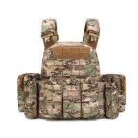 MOLLE Tactical Vest Amphibious Quick Detach Breathable Adjustable Bulletproof