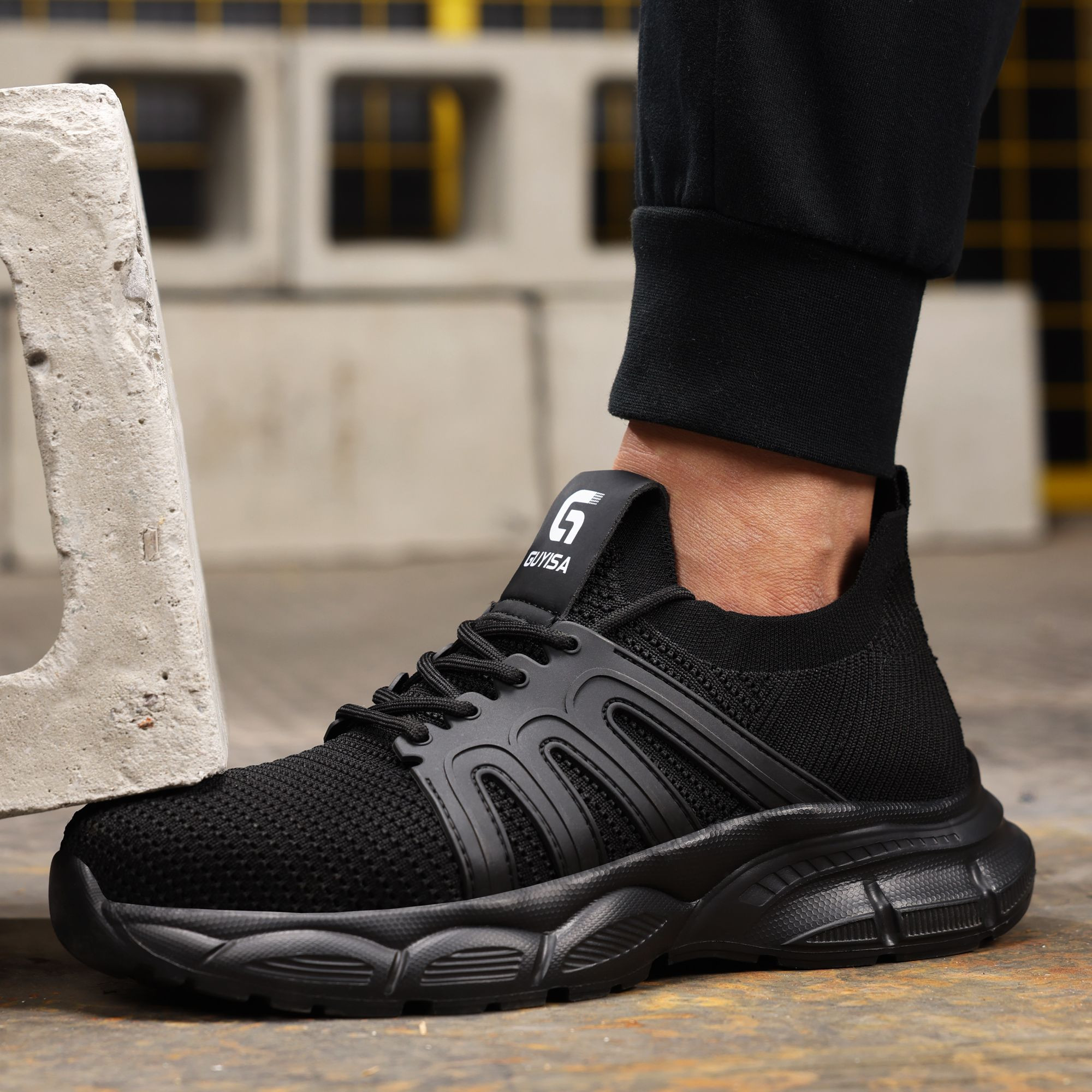 High Quality New Arrival Steel Toe Lightweight Working Safety Shoes for Men Smash and Stab Proof Breathable Safety Shoes