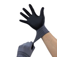Industrial Anti-Slip Touchscreen Nitrile Foam Gloves 15G Nylon for Chemical Handling & Workshop Safety