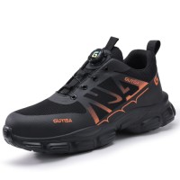 Premium Safety Work Shoes - Breathable Steel Toe Puncture Resistant for Construction, Hiking, Walking