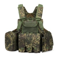Tactical Ghost Vest, Camouflage Real-Life CS Field Protection Equipment, Combat Vest