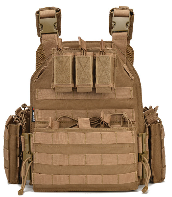 Bone Frog Quick Release Tactical Vest Camouflage Combat Gear for Military Enthusiasts Field Training