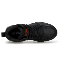 GUYISA High Quality Anti-Stab Crush-Proof Safety Footwear Super-Light for Construction Site & Logistics Foot Protection