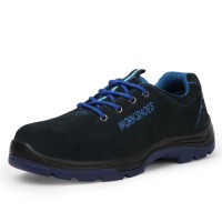 Middle Cut Safety Shoes Puncture-resistant Anti-slip Wear-resistant Work Shoes