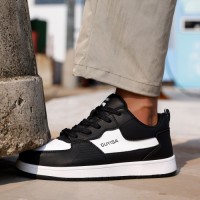 GUYISA Mens Safety Shoes Casual Smash-proof Stab-proof Safety Shoes