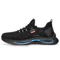 GUYISA Premium Lightweight Steel Toe Safety Shoes for Industrial Work - Breathable PU Anti-Smashing Protection