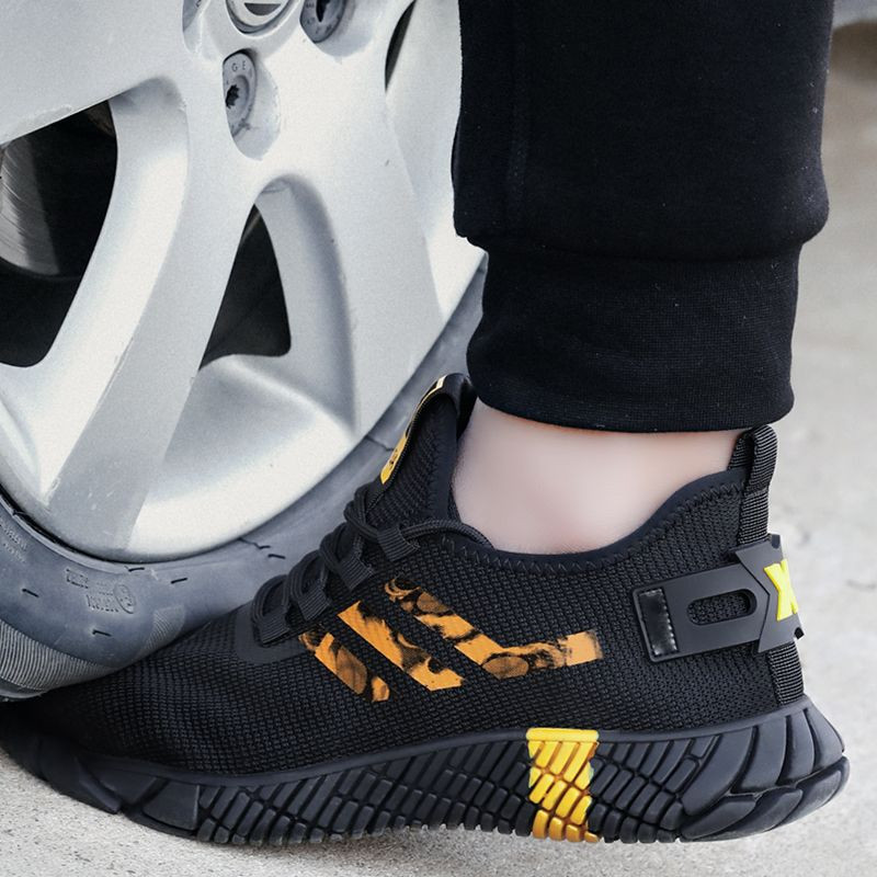Industrial Sport Work Safety Sneaker Comfortable and Light with Steel Toe for Men and Women Hot Sale Foot Protection