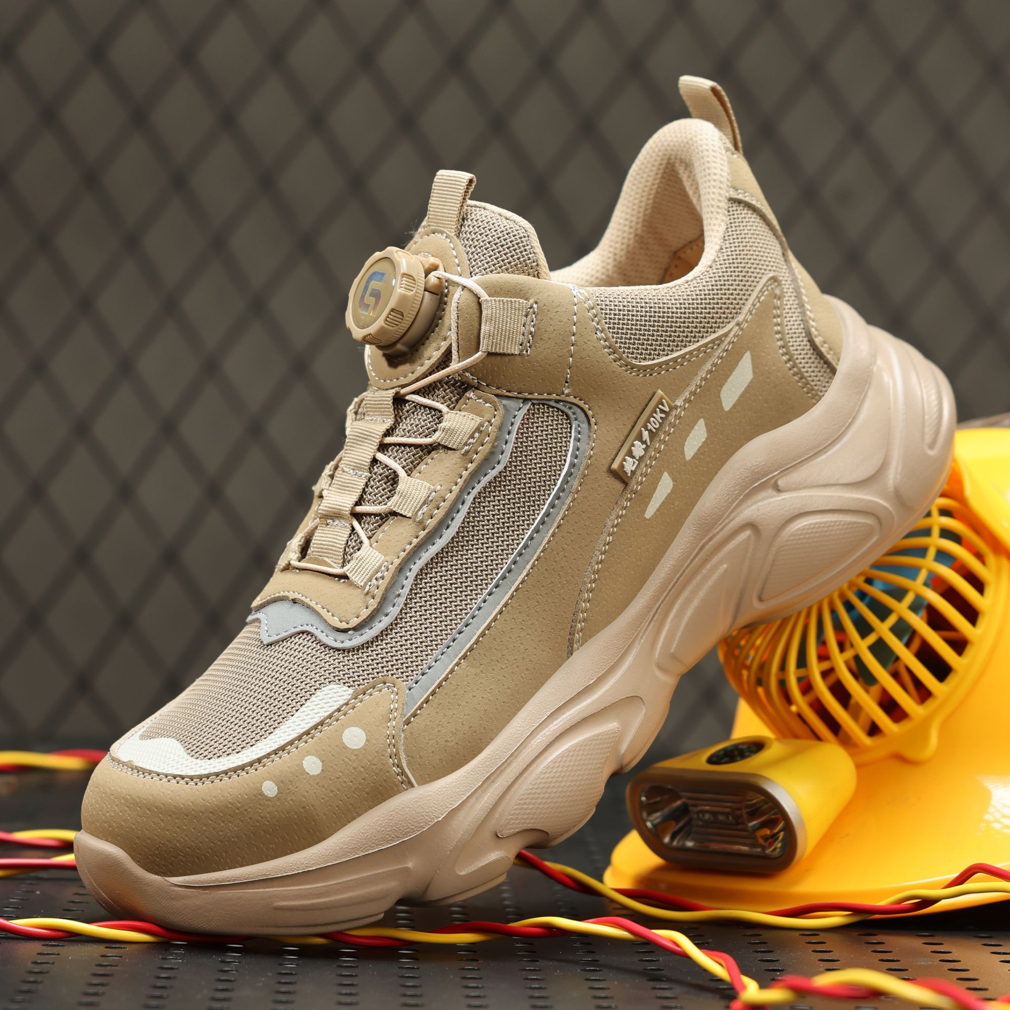 GUYISA Cost-Effective Safety Shoes Rubber And Plastic Outsole Durable Safety Shoes For Men