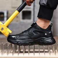 GUYISA Labor Protection Shoes Anti Piercing Impact Resistant Durable Sole