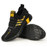 GUYISA Industrial Sport Safety Sneakers Steel Toe Comfortable Light Men Women Hot Sale