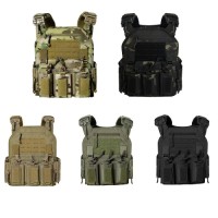 Multi functional tactical vest lightweight military shell CS field equipment 2025 winter new black