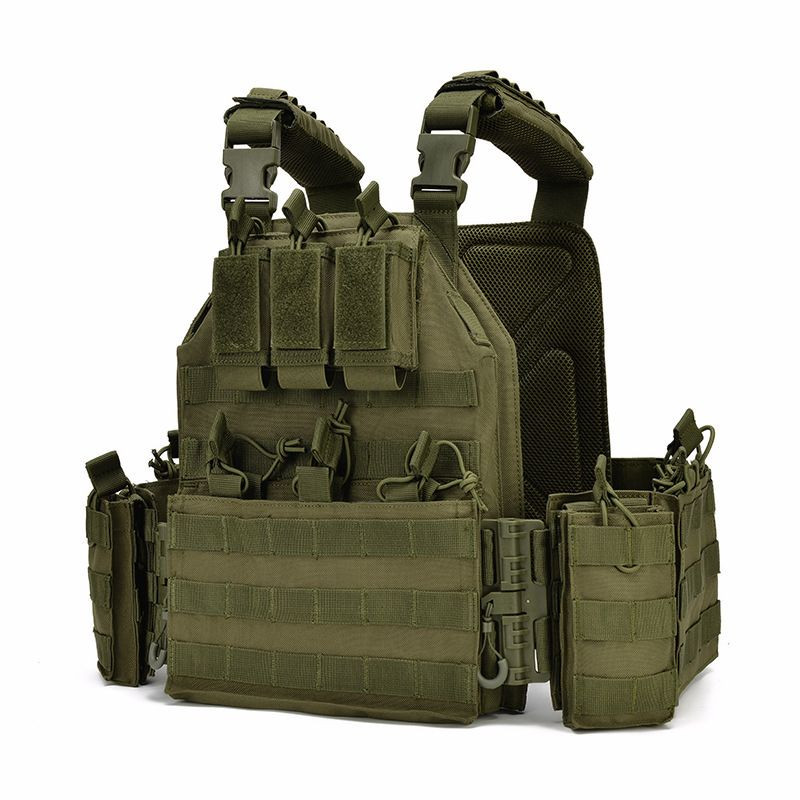 Bone Frog Quick Release Tactical Vest Camouflage Combat Gear for Military Enthusiasts Field Training