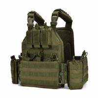 Bone Frog Quick Release Tactical Vest Camouflage Combat Gear for Military Enthusiasts Field Training