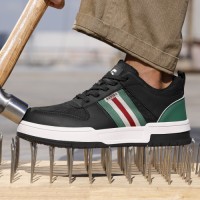 Mens Casual Sneakers Breathable Lightweight Waterproof Loafers & Basketball Shoes Fashionable Trendy for Running Sports